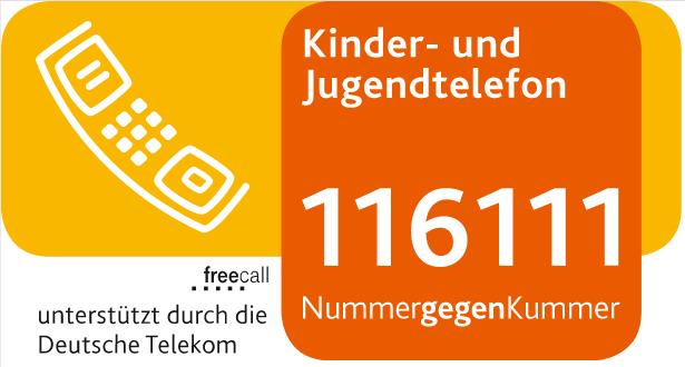 Kinder- und Jugendtelefon 116 111